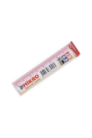 Mikro Min 0.5 MM Cetvelli Kalem Ucu 75 MM Mikro Uç 12 Adet
