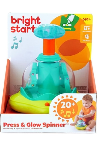 Brights Starts Bas & Eğlen Spinner Müzikli Oyuncak 6+ Ay