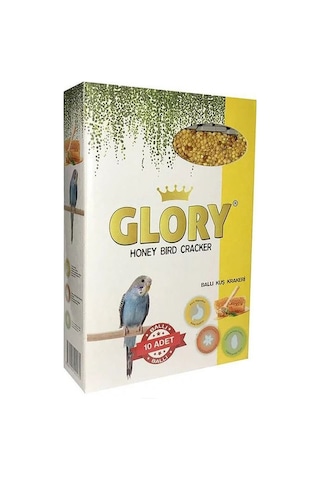 Glory Ballı Muhabbet Kuşu Krakeri 10'lu Glory Ballı Muhabbet Kuşu Krakeri 10'lu