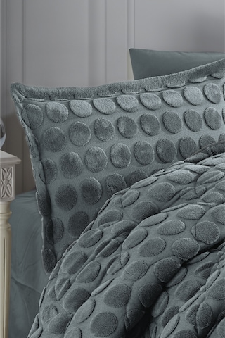 Nordqueen Wellsoft Jakarlı Çift Kişilik Uyku Seti Perle Gri