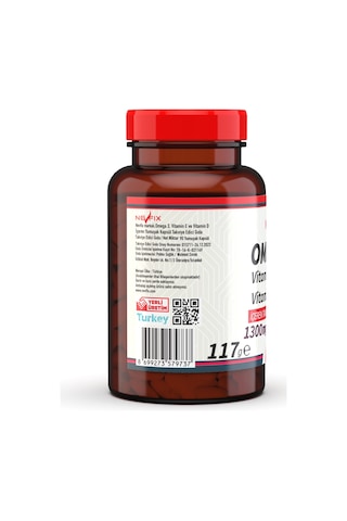 Nevfix Omega 3 Balık Yağı 1300 Mg 90 Yumuşak Kapsül