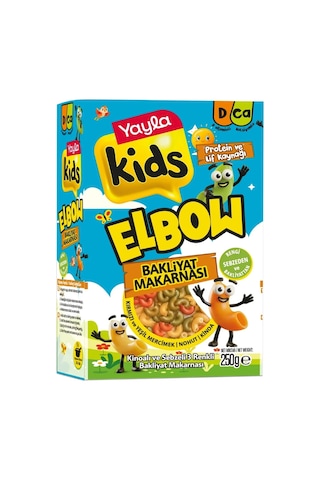 Kids Kinoalı Sebzeli 3 Renkli Elbow Bakliyat Makarnası 250 G Kids Kinoalı Sebzeli 3 Renkli Elbow Bakliyat Makarnası 250 G
