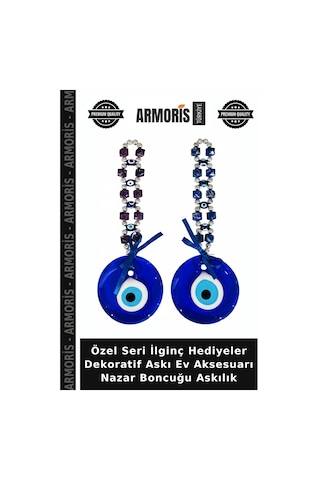 Özel Seri İlginç Hediyeler Dekoratif Askı Ev Aksesuarı Nazar Boncuğu Askılık Diğer