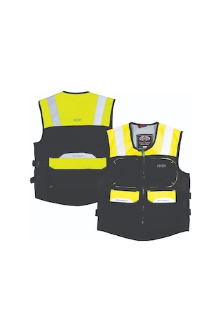 Prosev Mb075 Motosiklet Reflektörlü Yelek Windstoper Kumaş Reflektör Motorcu Yeleği