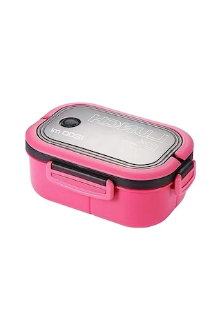 2 Katlı Bpa'sız Sefer Tası, 1200 Ml Kapasite İle Pratik Beslenme Çantası