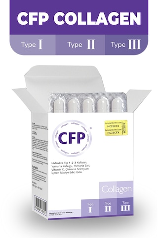 Cfp Collagen Tip 1, Tip 2, Tip 3, 90 Tablet
