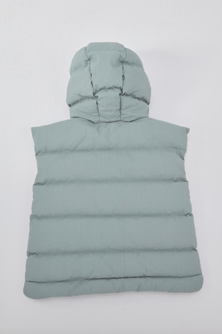 Benitto Kids Kapüşonlu Kız Bebek Çocuk Yelek 51305 Yeşil