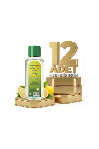 Worldchem Limon Kolonyası 12x250 Ml