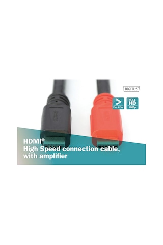 Digitus Hdmi High Speed Bağlantı Kablosu, Tip A St/st - Sinyal Gü