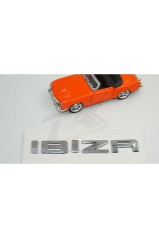Seat Ibiza 98-2010 Yeni Nesil Bagaj Krom Abs 3M 3D Yazı Logo Ambl