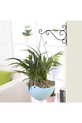 Çiçekler İçin Standı 3d Geometrik Duvar Asılı Balkon Bitki Saksı