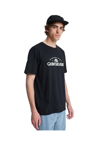 Quiksilver Ev Vista Erkek Siyah Tişört