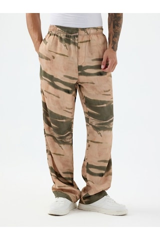 Relax Fit Erkek Pantolon Camel
