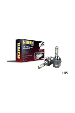 Niken Led Xenon Evo Serisi H15 Far Ampulü 2'li Takım