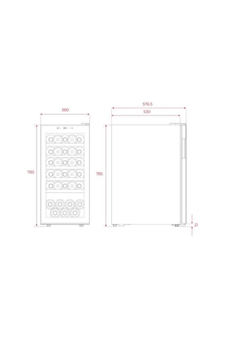 Teka RVF 10032 GBK Şarap Soğutucu