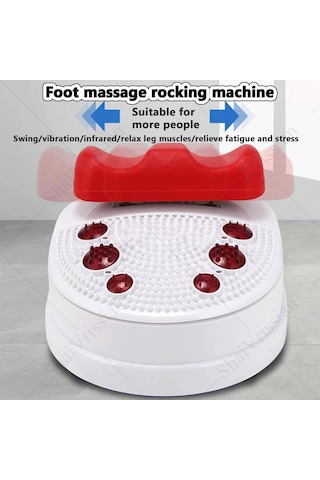 Shaivrissian Fitness Blood Chi Cihazı, Ayak Bacak Masajı, Zamanlayıcı 1 - 20 Dakika Ayarlanabilir , 10 Vites Ayarlanabilir, Pasif Eğitim, Ev, Ofis, Otel, Twister Blue