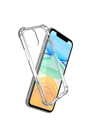 Apple Uyumlu iPhone 14 Pro Zore Nitro Anti Shock Silikon-renksiz Renksiz