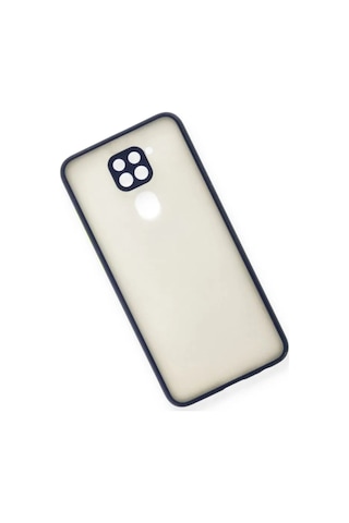 Jenerik Xiaomi Redmi Note 9 Kılıf Montreal Silikon Kapak - Lacivert