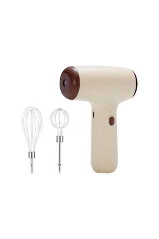 Sones Kablosuz Mini Elde Taşınabilir Çok Fonksiyonlu Elektrikli Karıştırma Mikseri, Renk: Çift Çubuk Haki Diğer