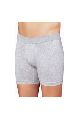 Şahinler E031 6 Adet Likralı Erkek Boxer Beyaz