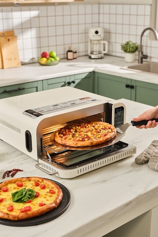 Karaca Multicrust Artisan Retro Pizza Makinesi & Airfryer