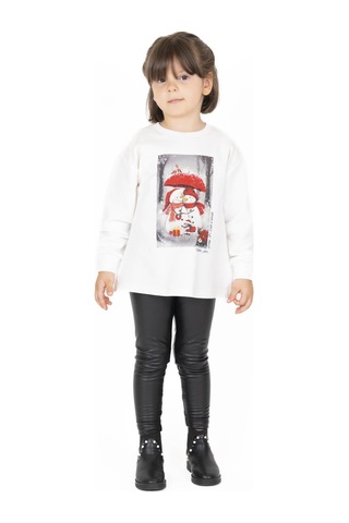 Bestkids Kız Çocuk Baskılı Sweatshirt 2-6 Yaş 12209 001