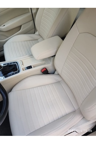 Volkswagen Passat B8 Araca Özel Deri Oto Koltuk Kılıfı (499685969)