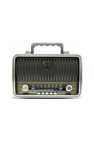 Kemai Md-1909Bt Usb Sd Mp3 Bluetooth Şarjlı Nostaljik Radyo