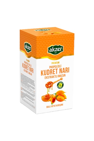Akzer Propolisli Kudret Narı Ekstraktlı Macun 300 Gr