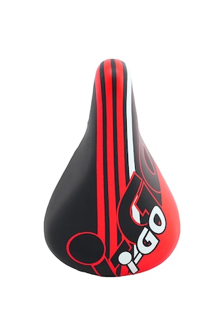 Desenli Çocuk Bisikleti Koltuğu, Çocuk Bisikleti Selesi Kırmızı Sünger Kırmızı