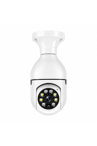 Ultratekno Lf-h68 E27 Wifi Ampul Kamera 360 1080p Gece Görüşlü Hareket Sensörlü Ip Kamera Yoosee