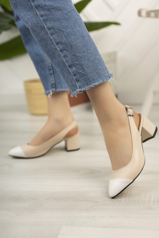 Muggo Lady Garantili Kadın Günlük Topuklu Ayakkabı