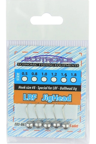 Ecotackle 5 Adet Lrf Jig Head
