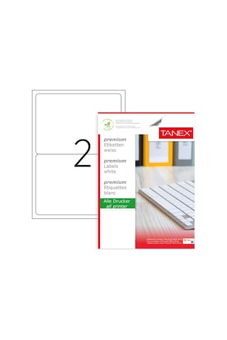 Taneks 199.6X143.5Mm Lazer Etiket Tw-2002