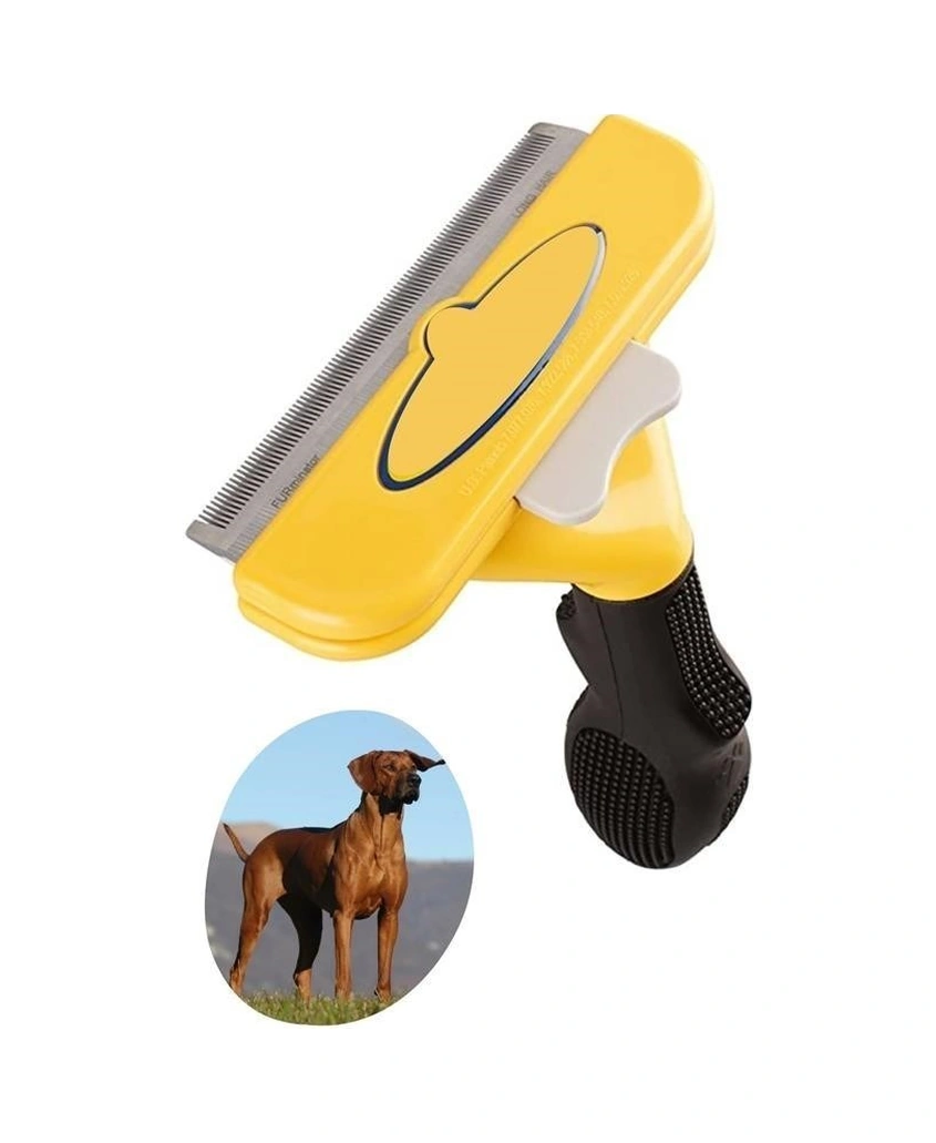 Buffer Kedi Ve Köpekler İçin Kısa Tüylü Köpek Tarağı Tüy Toplayıcı Tarak Large Çok Renkli