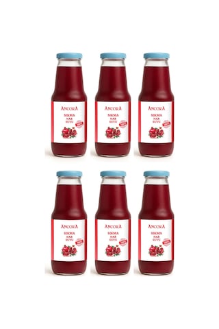 Ancora Sıkma Nar Suyu 1 Lt X 6 Adet