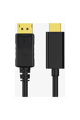 4k Displayport To Hdmı Görüntü Kablosu - 1.8 Metre - Displayport Erkek'ten Hdmı Erkek'e Ultra Hd Dönüştürücü Kablo-jl-d1011k