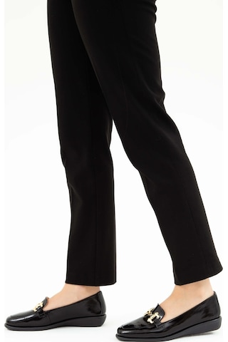 Relax Anatomic Kadın Hakiki Deri Siyah Comfort Ayakkabı 611 E2701-03 Bn Ayk Sk22/23 Black Siyah