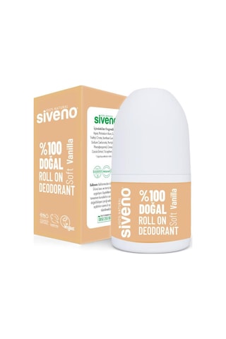 Siveno Doğal Roll On Soft Vanilla 50 Ml