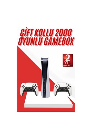 Mey İthalat Yeni Nesil 4k Hd 2.4g Kablosuz Kol 3000 Oyunlu Game Station Retro Atari Game Box