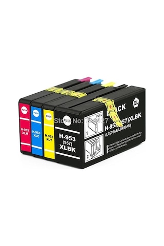 Hp 953Xl Uyumlu Kartuş 4 Renk Hp 8710. 8720. 7720. 8210