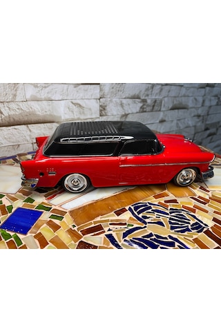 Everton Rt-1952 Kırmızı Bluetooth Fm/usb/tf/aux Şarjlı Nostaljik