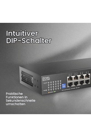 Zyxel Ağ Anahtarı 24 Bağlantı Noktası Yönetilmeyen Gigabit Gs1100-24es