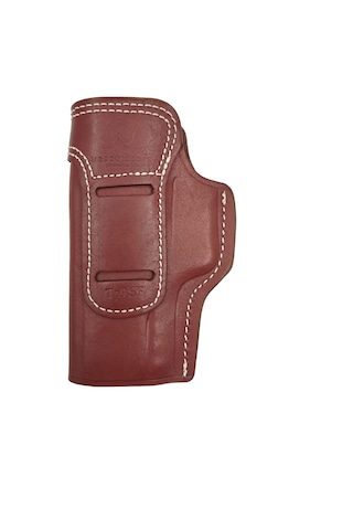 Canik Tp9 Sf Uyumlu Sağ-sol Elle Kullanılabilir Gerçek Deri Silah Kılıfı Kahverengi