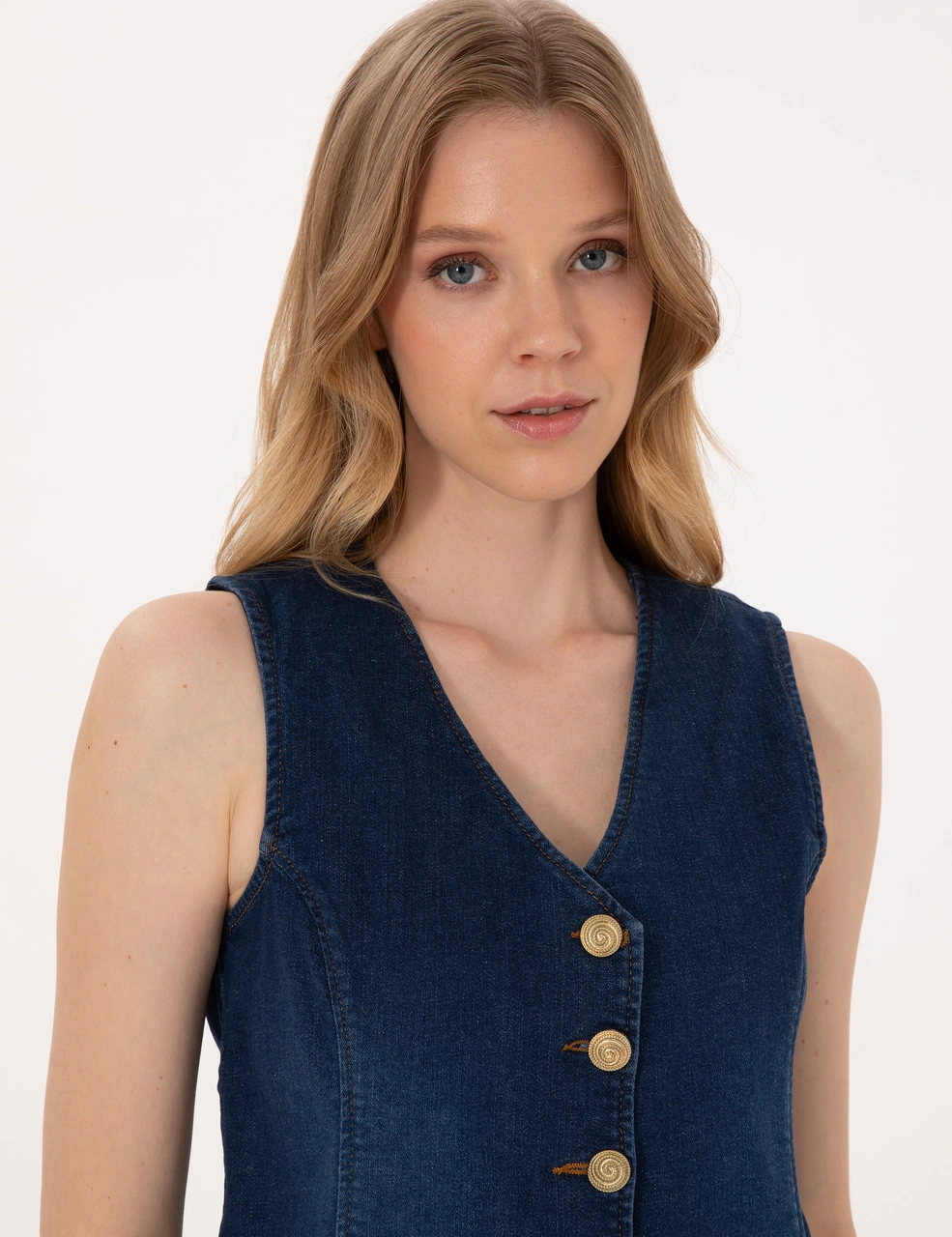 Pierre Cardin Kadın Koyu Mavi Ceket Denim 50310552-vr032