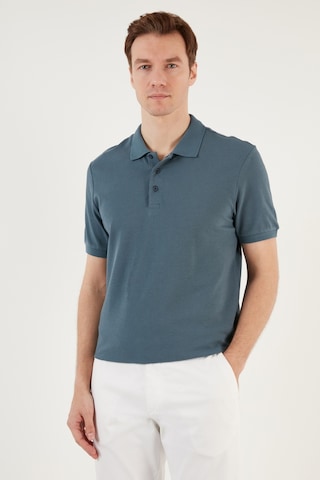 Buratti Pamuklu Regular Fit Düğmeli Erkek Polo Yaka T Shirt 5902127 Petrol