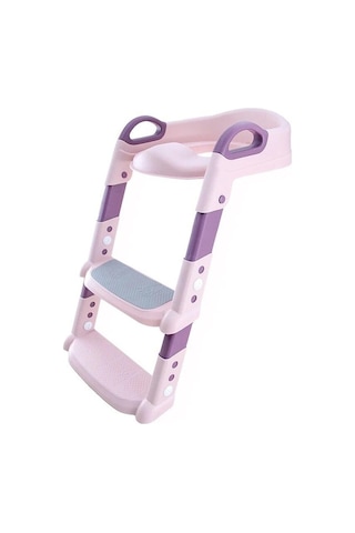 Bosphorusboutique Tuvalet Tuvalet Tuvalet Tuvalet Taburesi Pembe Kız Katlanabilir Kademeli Fonksiyonlu Erkek Eğitimi Çok Çocuk Bebek Ayak Hr