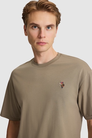 U.S. Polo Assn. U.s. Polo Assn. Erkek Haki Tişört Basic 50326993-vr027