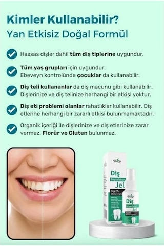 İlla Life Whitening Expert Hızlı Etkili Diş Beyazlatıcı Jel 50 ML