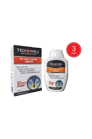 Trixowell Saç Dökülmesine Karşı Şampuan 3 x 300 ML